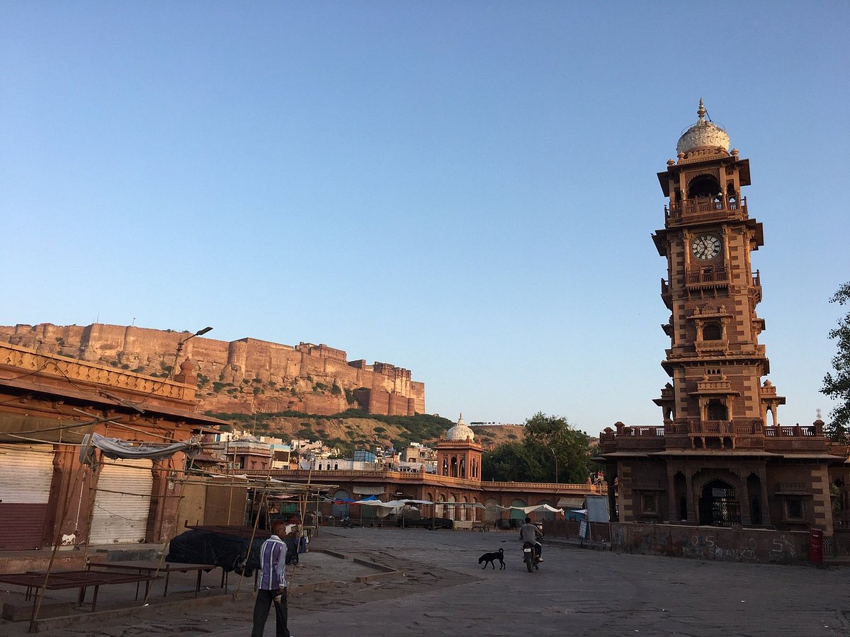 Ghanta Ghar The Iconic Clock Tower at the Heart of Jodhpur’s Bustling Market