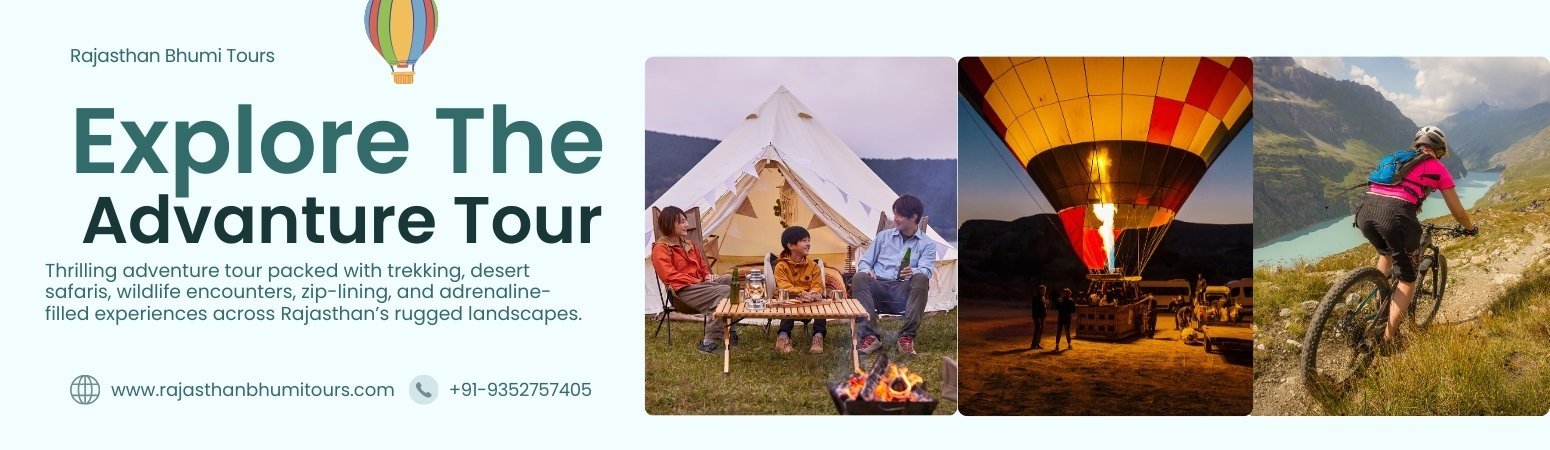 Rajasthan Adventure Tour Packages Banner