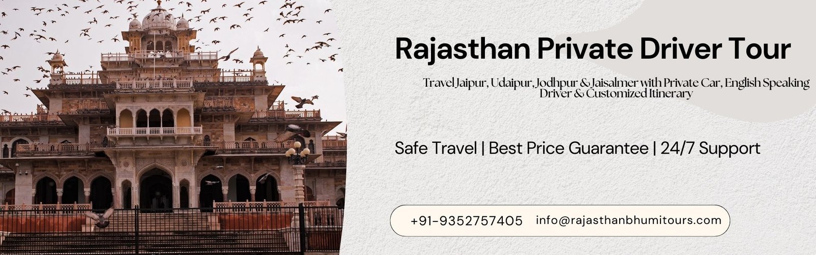 Rajasthan Private Driver Tour
