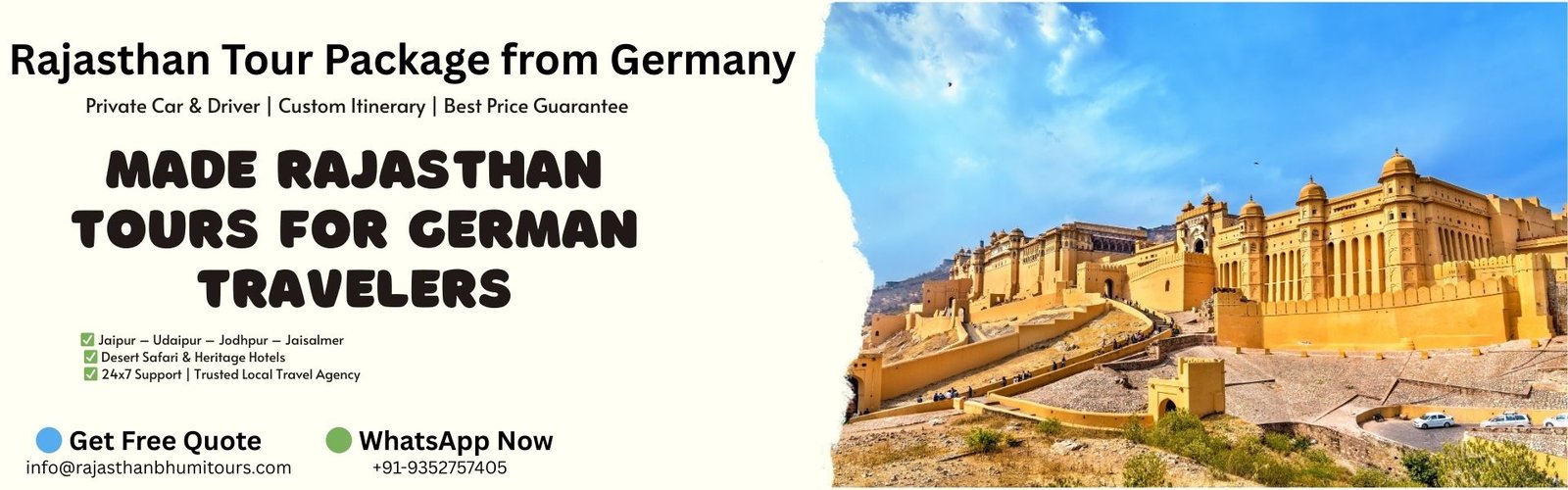 Rajasthan Tour Package from Germany