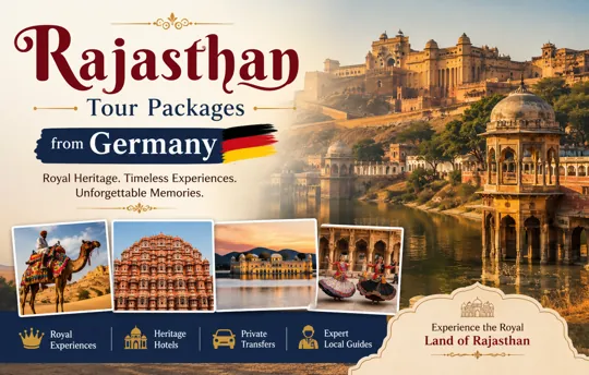 Rajasthan Tour Packages from Germany - Private India Tours with Heritage Hotels and Cultural Experiences