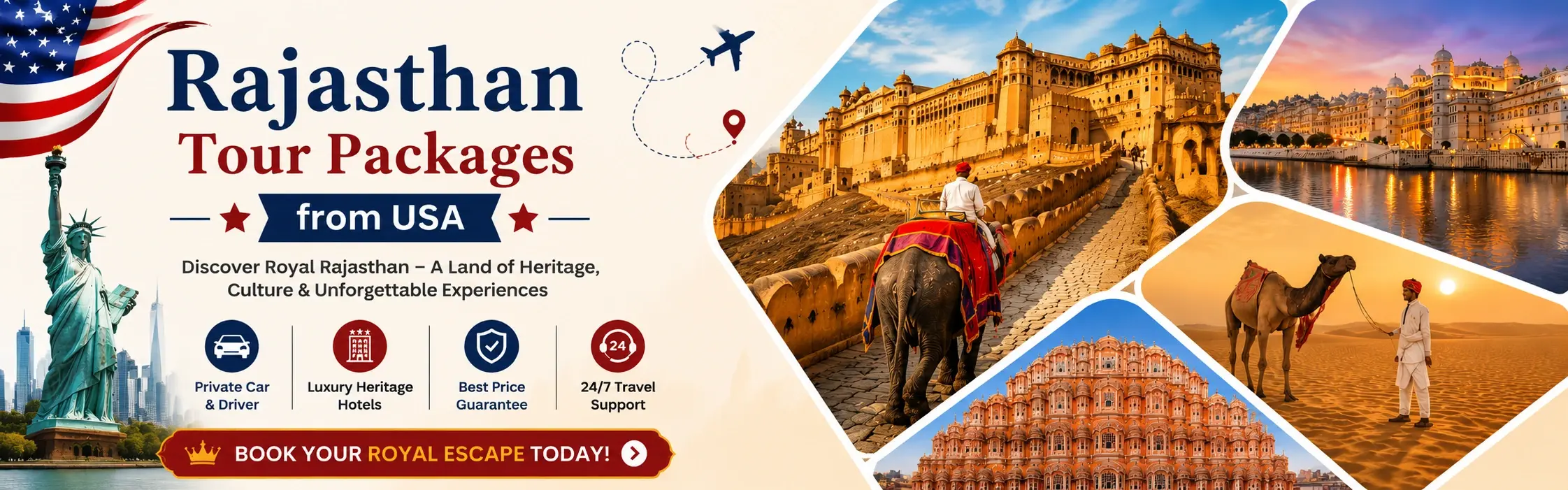 Rajasthan Tour Package from USA