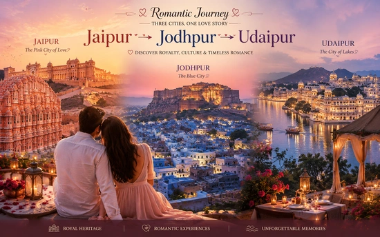 Rajasthan Honeymoon Tour Package from USA