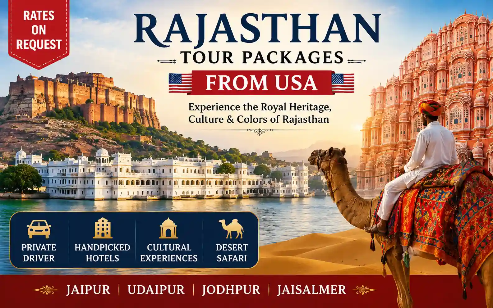 Best Rajasthan Tour Packages from USA Travelers