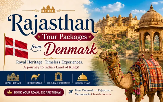 Rajasthan Tours from Denmark - Private Luxury Tours and Heritage Hotels